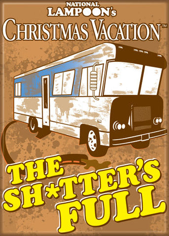 National Lampoon's Christmas Vacation: Sh*tters Full Magnet