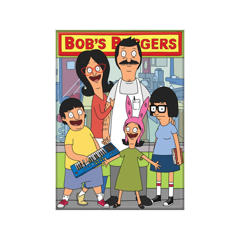 Bob's Burgers Family Green Magnet
