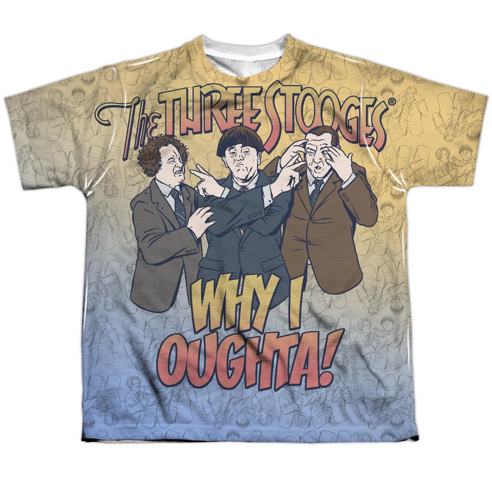 Three Stooges Wiseguys Licensed Men's Graphic Tee – Black 100% Cotton – Sizes S To 6XL