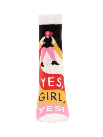 Yes, Girl, Yes Women's Ankle Socks