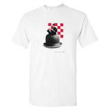 Charlie Chaplin Checkered T-Shirt - The Comedy Shop