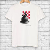 Charlie Chaplin Checkered T-Shirt - The Comedy Shop