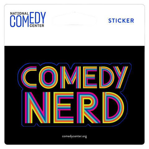 Comedy Nerd Sticker