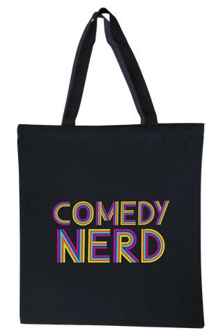 Comedy Nerd Canvas Tote