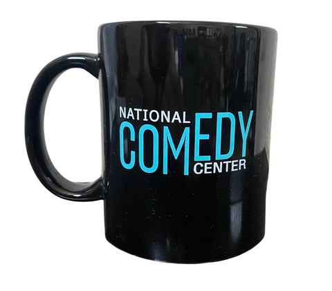 National Comedy Center Black Coffee Mug