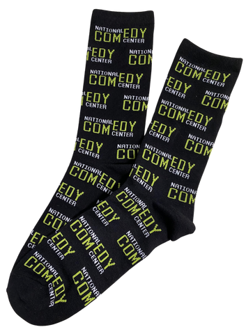 National Comedy Center Logo Socks