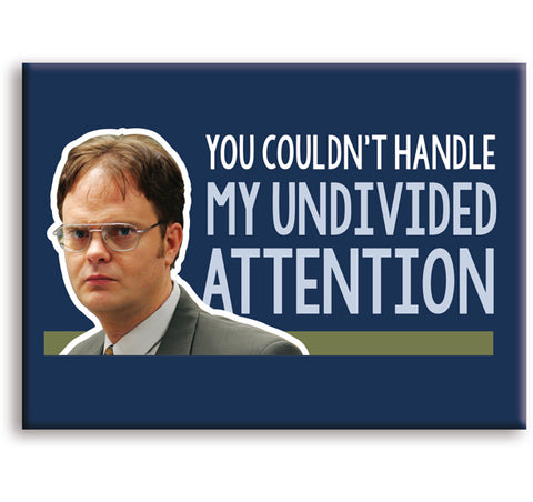 The Office: Dwight's Undivided Attention Magnet