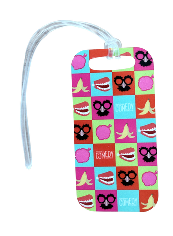 National Comedy Center Classic Icons Luggage Tag