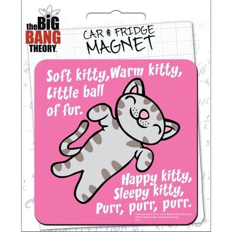 Big Bang Theory: Soft Kitty Magnet