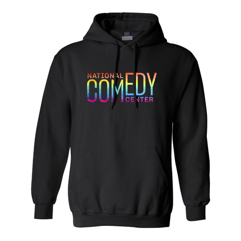 Rainbow National Comedy Center Logo Hoodie