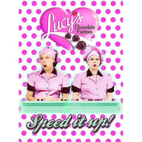 Lucy Choc. Polka Dot Magnet - National Comedy Center