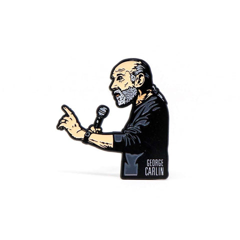 George Carlin 'Jammin' In New York Enamel Pin - National Comedy Center