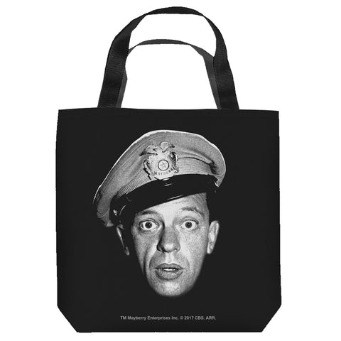 The Andy Griffith Show: Barney Head Tote Bag