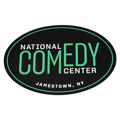 National Comedy Center Oval Car Magnet - National Comedy Center