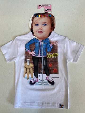 Just Add a Kid Girl Comedian Toddler T-Shirt