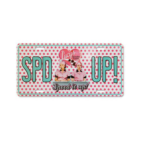 Mid-South Products Lucy's CF Polka Dot License Pl - 5177 - National Comedy Center