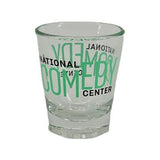 National Comedy Center Double Logo Shot Glass - National Comedy Center