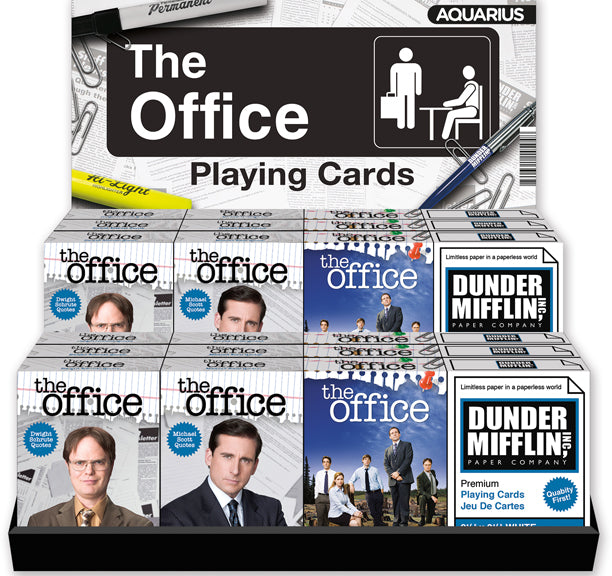 The Office Dunder Mifflin Playing Cards