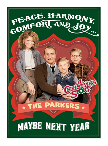 A Christmas Story: The Parkers Magnet