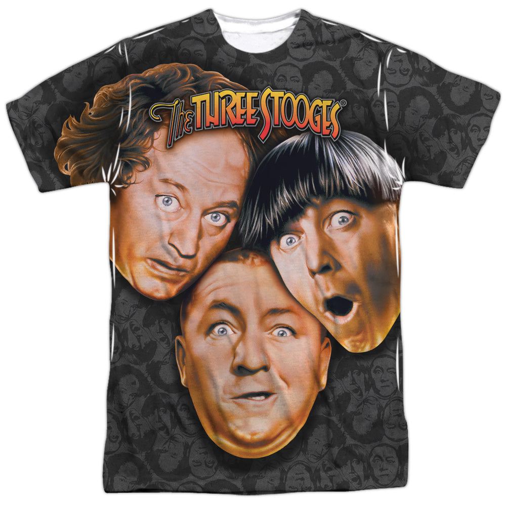 The Three Stooges: Stooges All Over Shirt – The Comedy Shop