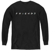 Friends: Logo Black Shirt