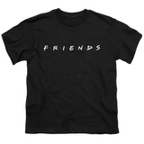 Friends: Logo Black Shirt