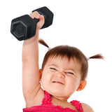 BUFF BABY Dumbbell Rattle - The Comedy Shop