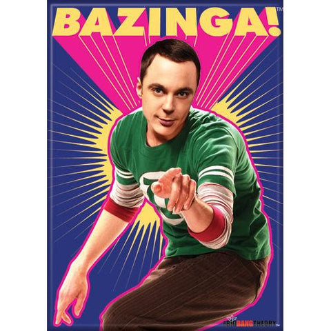 The Big Bang Theory: Bazinga! Sheldon Magnet - National Comedy Center
