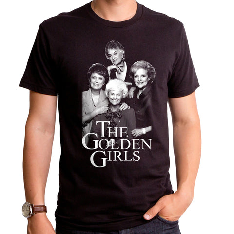 The Golden Girls: Black and White Cast T-Shirt - National Comedy Center