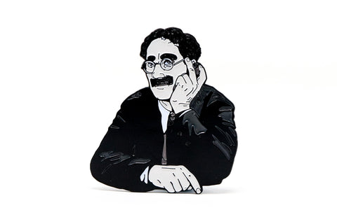 Groucho Marx Enamel Pin - The Comedy Shop