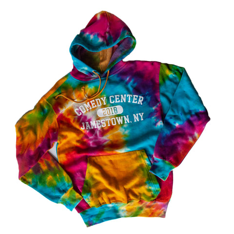 National Comedy Center Tie Dye Hoodie